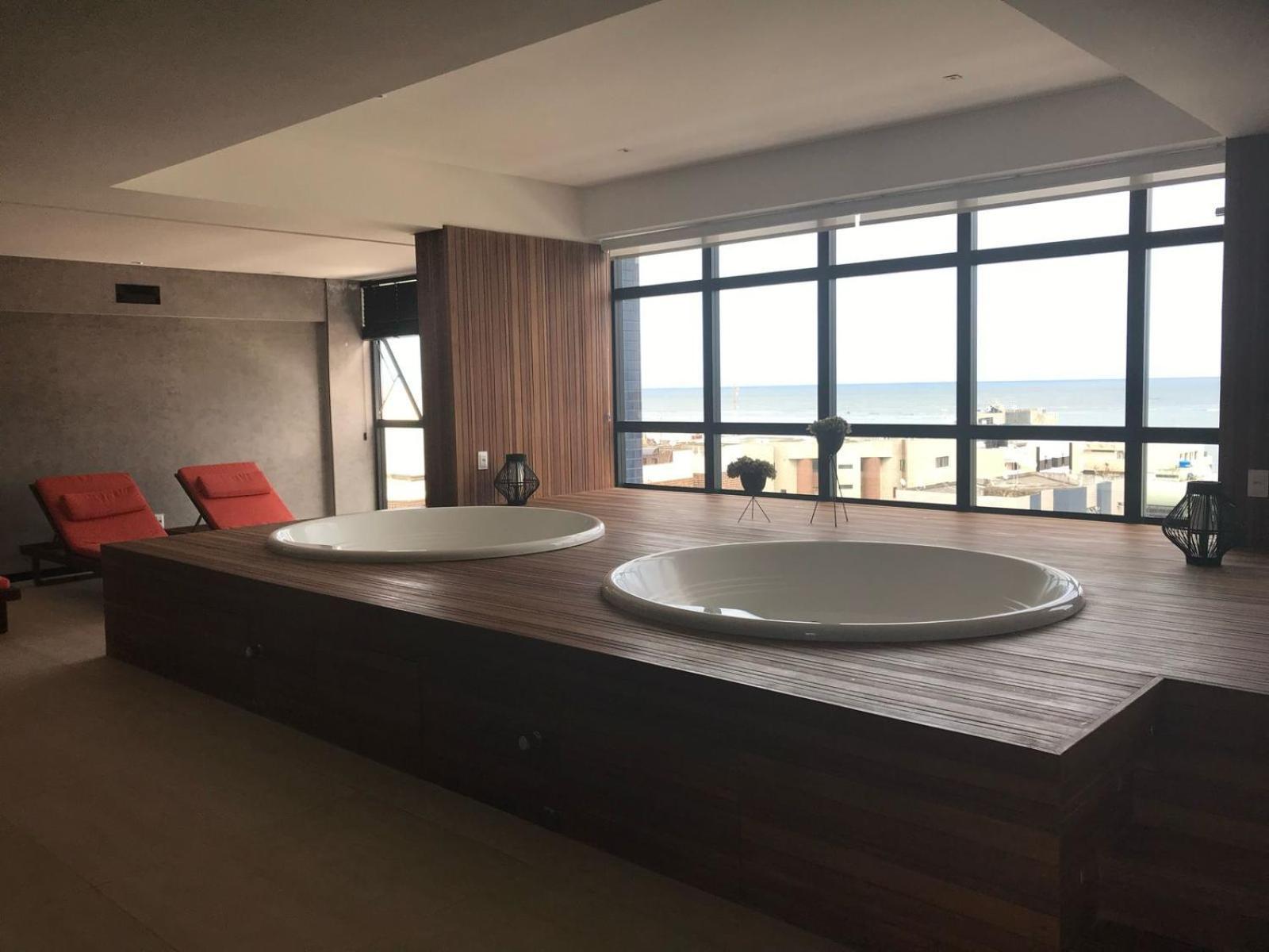Luxo 1406 - Quarto E Sala Com Varanda Frente Mar Ponta Verde Maceio  Exterior photo
